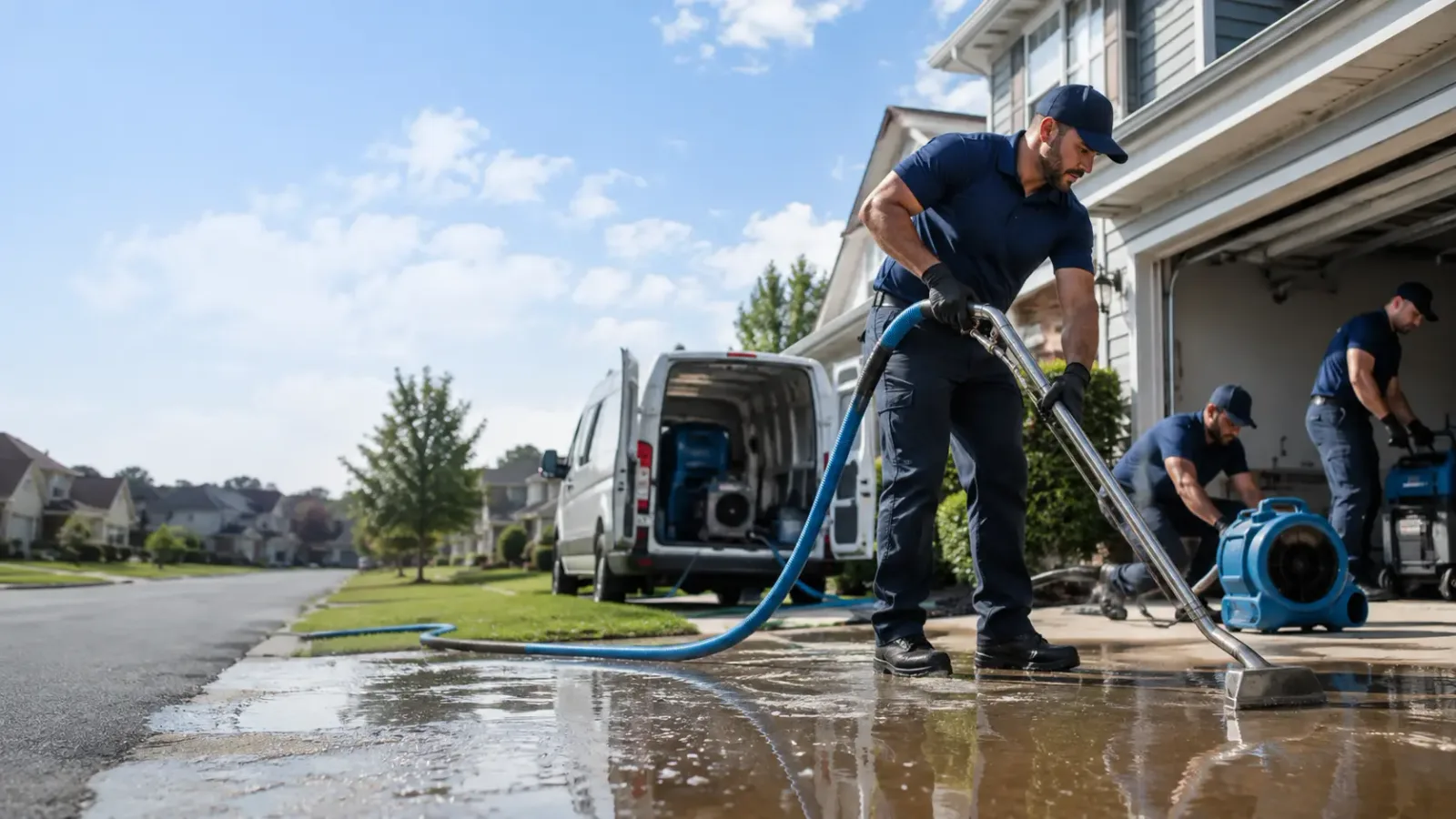 Flood Damage Restoration in Protivin, IA